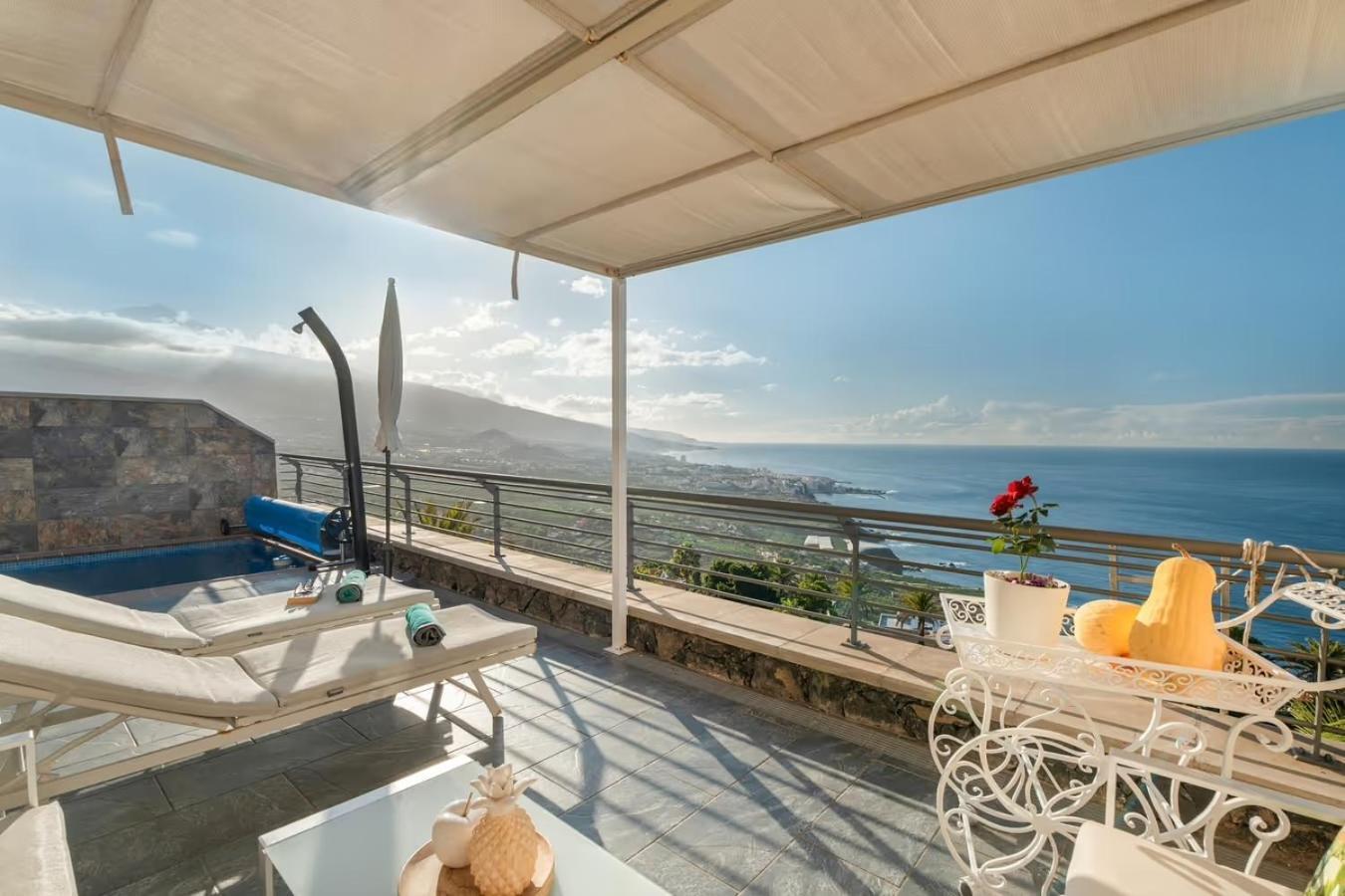 Villa Golden Horizon Con Piscina Privada Climatizada Santa Úrsula Extérieur photo