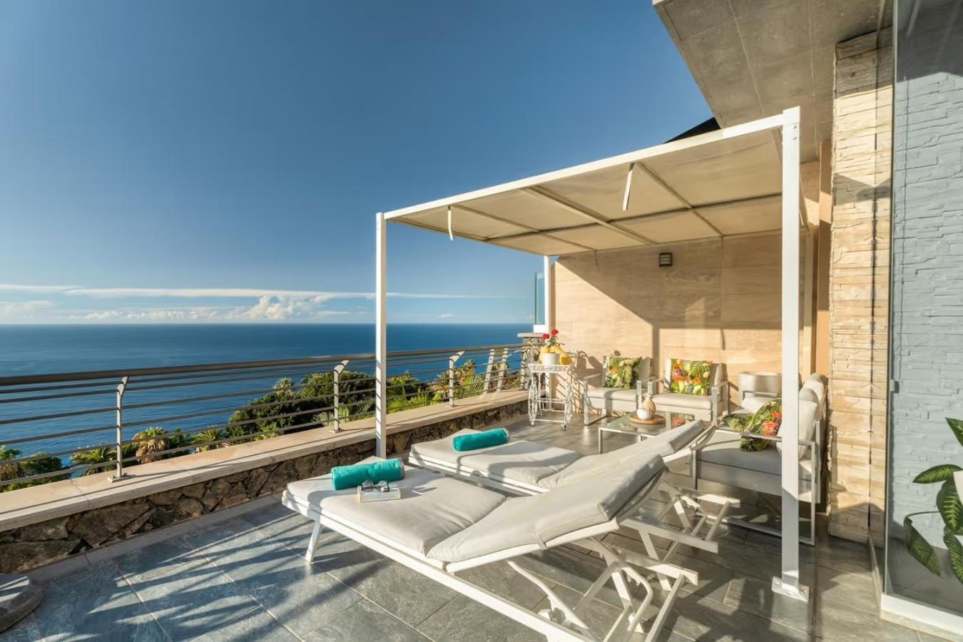 Villa Golden Horizon Con Piscina Privada Climatizada Santa Úrsula Extérieur photo