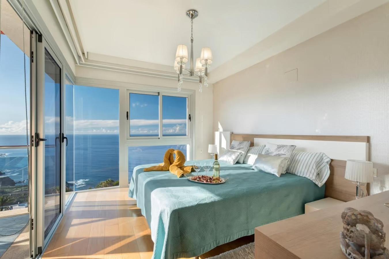 Villa Golden Horizon Con Piscina Privada Climatizada Santa Úrsula Extérieur photo